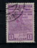 Venezuela - P.A - "10ème Conférence Interaméricaine à Panama : Manifeste De Bolivar" - Oblitéré N° 560 De 1954 - Venezuela