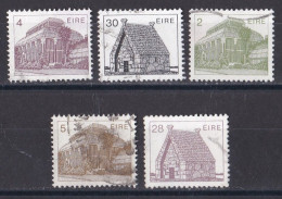 République D Irlande - 1980  89 -   Y&T  N ° 495  500  512  514  572  Oblitéré - Used Stamps