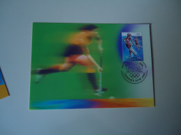 AUSTRALIA  MAXIMUM CARDS   OLYMPIC GAMES  2000 SYDNEY ATHETICS  SPORTS - Summer 2000: Sydney