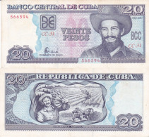 CUBA 20 PESOS  2001  P118C SPL-QFDS - Cuba