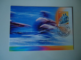 AUSTRALIA  MAXIMUM CARDS   OLYMPIC GAMES  2000 SYDNEY ATHETICS  SPORTS - Estate 2000: Sydney