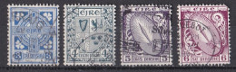 Irlande - 1937 -1949  - Eire -   Y&T  N °  83  84  85  86  Oblitéré - Usati