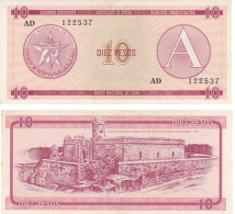 CUBA 10 PESOS  1985  PFX4 FDS - Cuba