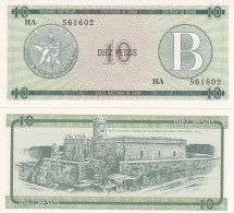 CUBA 10 PESOS  1985  PFX8 FDS - Cuba