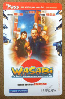 VIDEO FUTUR LE P@SS WASABI JEAN RENO PAS TELECARTE TELEFONKARTE SCHEDA TARJETA PHONECARD PREPAID PREPAYÉE - Subscription