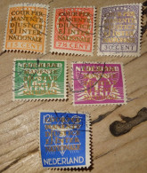 PAYS BAS, Lot De 6  Timbres Oblitérés De Service, Justice Internationale  .......... CL1-19-3 - Dienstzegels