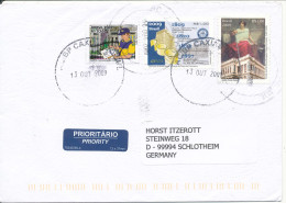 Brazil Cover Sent To Germany 13-9-2009  Topic Stamps - Covers & Documents