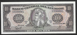 Ecuador - Banconota Non Circolata FdS UNC Da 10 Sucres P-121a.10 - 1988 #19 - Ecuador