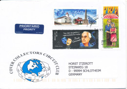 Brazil Cover Sent To Germany 2-9-2011 Topic Stamps - Storia Postale