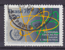 Brazil 1976 Mi. 1560, Konferenz Der Internationalen Atomenergieorganisation (IAEA) - Gebruikt