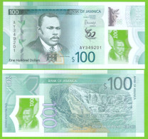 JAMAICA 100 DOLLARS 2022 P-W97  UNC - Giamaica