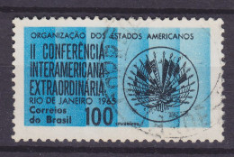 Brazil 1965 Mi. 1091, Konferenz Der Organisation Amerikanischer Staaten - Gebruikt