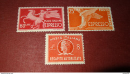 ITALIA : 3 Timbres Expres Neufs** Sans Charniere ........ CL1-6-4 - Sonstige & Ohne Zuordnung