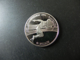 Cook Islands 10 Dollars 1990 - Olympic Games Barcelona 1992 - Silver 10 G - Cook Islands