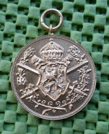 .medal - Medaille - Medaille: Bulgaria WW1 Medal - 1915-1918 - A First Commemorative Medal - Autres & Non Classés