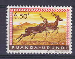 Ruanda-Urundi 1959 Mi. 170 A, 6.50 Fr. Geschützte Tier Impala (o) - Oblitérés