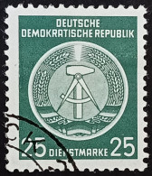 Allemagne République Démocratique - Service 1954 - YT N°10 - Oblitéré - Used