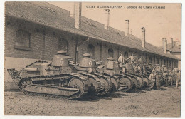 CPA - HAGUENAU (Bas-Rhin) - Camp D' OBERHOFFEN - Groupe De Chars D'Assaut - Haguenau