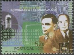 Atheism Atheist Alan M Turing, John Von Neumann, Binary Code, Codebreaker, Computer, Science, Mathematics, MNH Portugal - Informatique