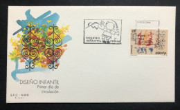 SPAIN, Uncirculated FDC,« Diseño Infantil », « Childisch Drawing », « EXPO '92 SEVILLA », 1992 - 1992 – Sevilla (Spanien)