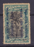 Ruanda-Urundi Belgische Besetzung Deutsch-Ostafrika 1916 Mi. 3, 15c. Overprinted Aufdruck Surchargé (o) - Gebraucht