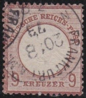 Deutsches Reich    -     Michel   . 27  (2 Scans)    -     O        -  Gestempelt - Gebraucht