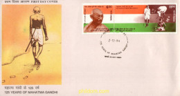 717824 MNH INDIA 1994 125 ANIVERSARIO DEL NACIMIENTO DE MAHATMA GANDI - Ungebraucht