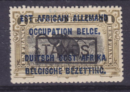 Ruanda-Urundi Belgische Besetzung Deutsch-Ostafrika 1916 Handstamped Overprinted Aufdruck Surchargé Boxed 'TAXES', MH* - Ungebraucht