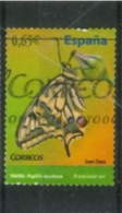 SPAIN - 2011, BUTTERFLY STAMP, USED. - Collections