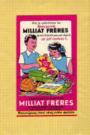 BUVARD :MILLIAT FRERES  Cadeaux Jouets Divers  Rouge - Dulces & Biscochos