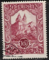 Benediktinerabtei Benedictine Abbey Abbaye Bénédictine MELK AUSTRIA ÖSTERREICH AUTRICHE 1947  MI 814 SC B193 MNH - Abdijen En Kloosters