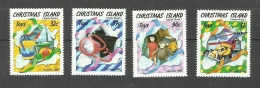 Christmas Island N°277 à 280 Neufs** Cote 7€ - Christmas Island