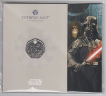 Great Britain UK 2023 50p Coin, Star Wars Darth Vader Bunc - 50 Pence