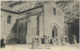 Cpa..84..ROBION..VAUCLUSE..L'EGLISE - Robion