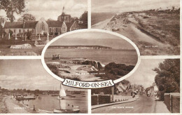 Postcard United Kingdom England Milford On Sea - Lincoln