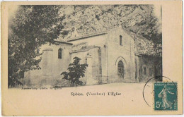 Cpa..84..ROBION..VAUCLUSE..L'EGLISE - Robion