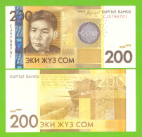 KYRGYZSTAN 200 SOM 2016 P-27b  UNC - Kirghizistan