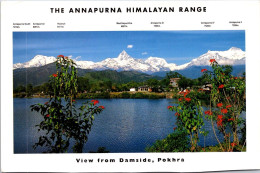 26-11-2023 (3 V 26) Nepal Annapurna Himalayan Range  (posted To Australia From Nepal) - Nepal