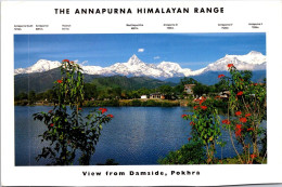 26-11-2023 (3 V 26) Nepal Annapurna Himalayan Range  (posted To Australia From Nepal) - Népal