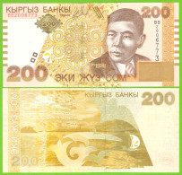 KYRGYZSTAN 200 SOM 2004 P-22  UNC - Kirgisistan