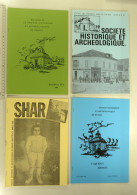 Lot 3 Bulletins De La Société Historique Et Archéologique De Rungis (SHAR) 1986-88 + Plaquette L'aqueduc Médicis 1995 - Archéologie