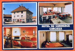 88 CORCIEUX Multivues Hotel Du Commerce CIM By Spadem Carte Vierge TBE - Corcieux