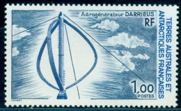 1988 DARRIEUS Wind Turbine,windmill,French Antarctic TAAF,Mi.232,MNH - Clima & Meteorología