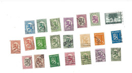 Collection De 42 Timbres Oblitérés. - Verzamelingen