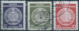 Germany-Deutschland,1954 /1956 Eastern Democratic Republic,DDR ,Service, Obliterated - Oblitérés