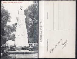 España - 1913 - Pontevedra - Vigo - Estatua De Curros Enríquez - Pontevedra