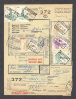 Belgium Parcel Railway Document DC1809 With Parcel Stamps (372) - Documenten & Fragmenten