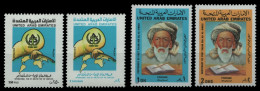 Ver. Arabische Emirate 1987 - Mi-Nr. 237-238 & 239-240 ** - MNH - 2 Ausgaben - Emiratos Árabes Unidos