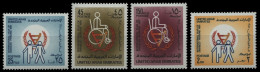 Ver. Arabische Emirate 1981 - Mi-Nr. 129-132 ** - MNH - Jahr Der Behinderten - Emiratos Árabes Unidos