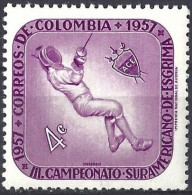 Colombia 1957 - Mi 824 - YT 546 ( Fencing ) MNH** - Escrime